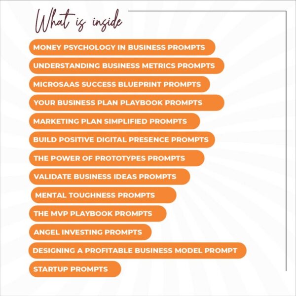Business & Entrepreneurship Prompts Bundle